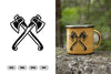 Axe Camping Clipart Bundle