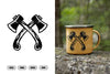 Axe Camping SVG Bundle