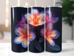 Azaleas Flowers Tumbler Wrap - CraftNest - Digital Crafting and Art