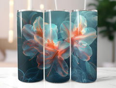 Azaleas Flowers Tumbler Wrap - CraftNest - Digital Crafting and Art