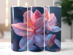 Azaleas Flowers Tumbler Wrap - CraftNest - Digital Crafting and Art