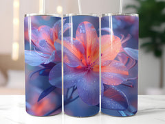 Azaleas Flowers Tumbler Wrap - CraftNest - Digital Crafting and Art