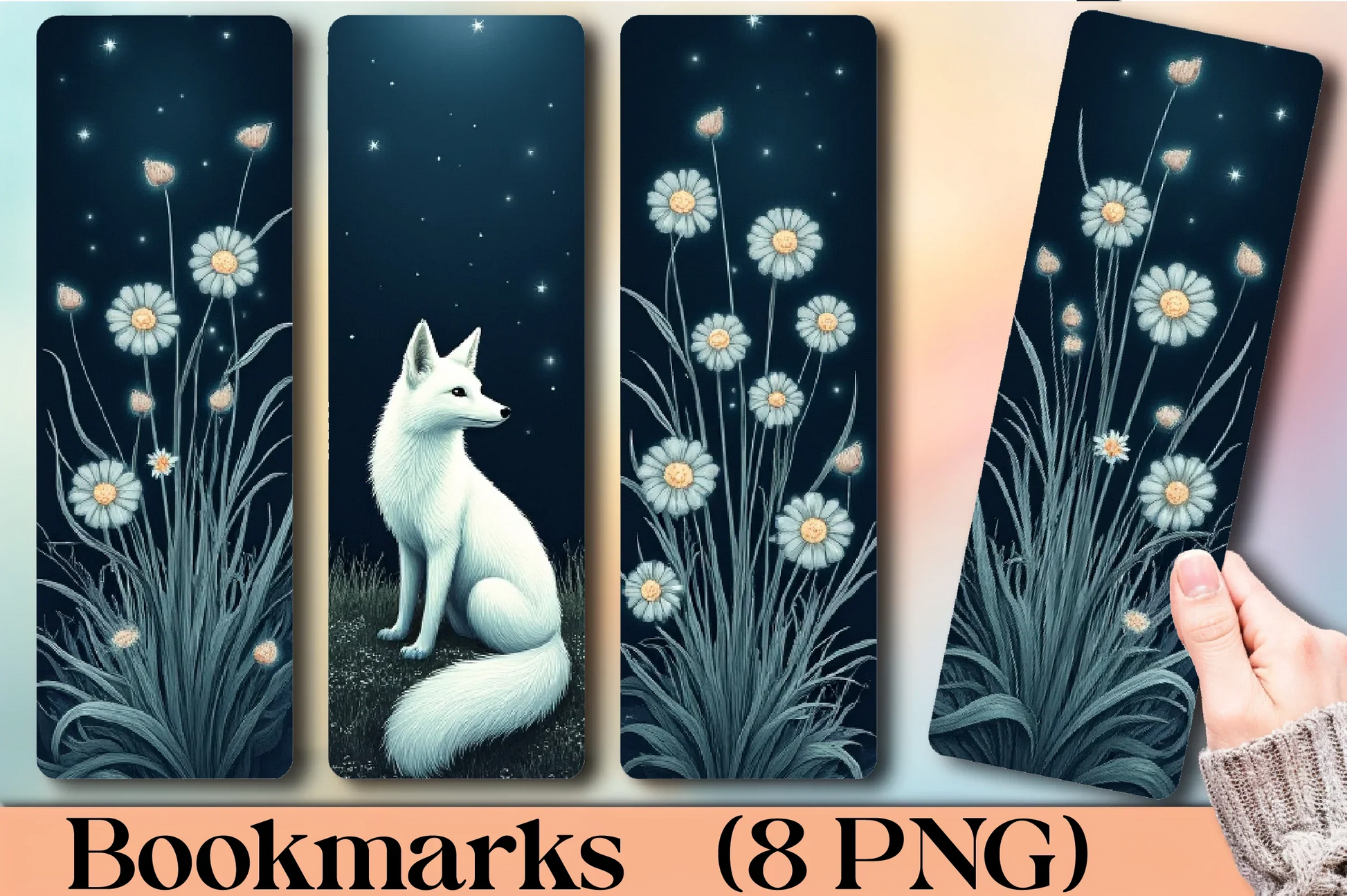 Midnight Garden Mystique Bookmark Journal - CraftNest - Digital Crafting and Art