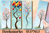 Whimsical Balloon Tree Bookmark