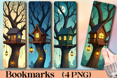 Enchanted Treehouse Bookmark Journal - CraftNest - Digital Crafting and Art