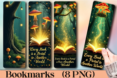 Forest Fantasy Bookmark Journal - CraftNest - Digital Crafting and Art
