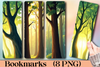 Forest Canopy View Bookmark