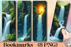 Forest Waterfall Bookmark Journal