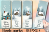Snowy Winter Wonderland Bookmark Journal