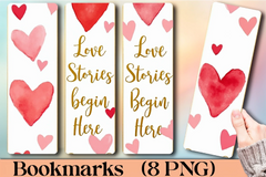 Love Stories Bookmark Journal - CraftNest - Digital Crafting and Art