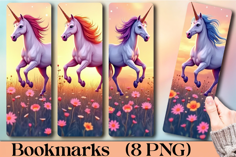 Magical Unicorn Escape Bookmark Journal - CraftNest - Digital Crafting and Art