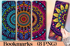 Kaleidoscope Mandala Bookmark Journal - CraftNest - Digital Crafting and Art