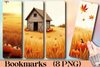 Rustic Autumn Barnyard Bookmark Journal