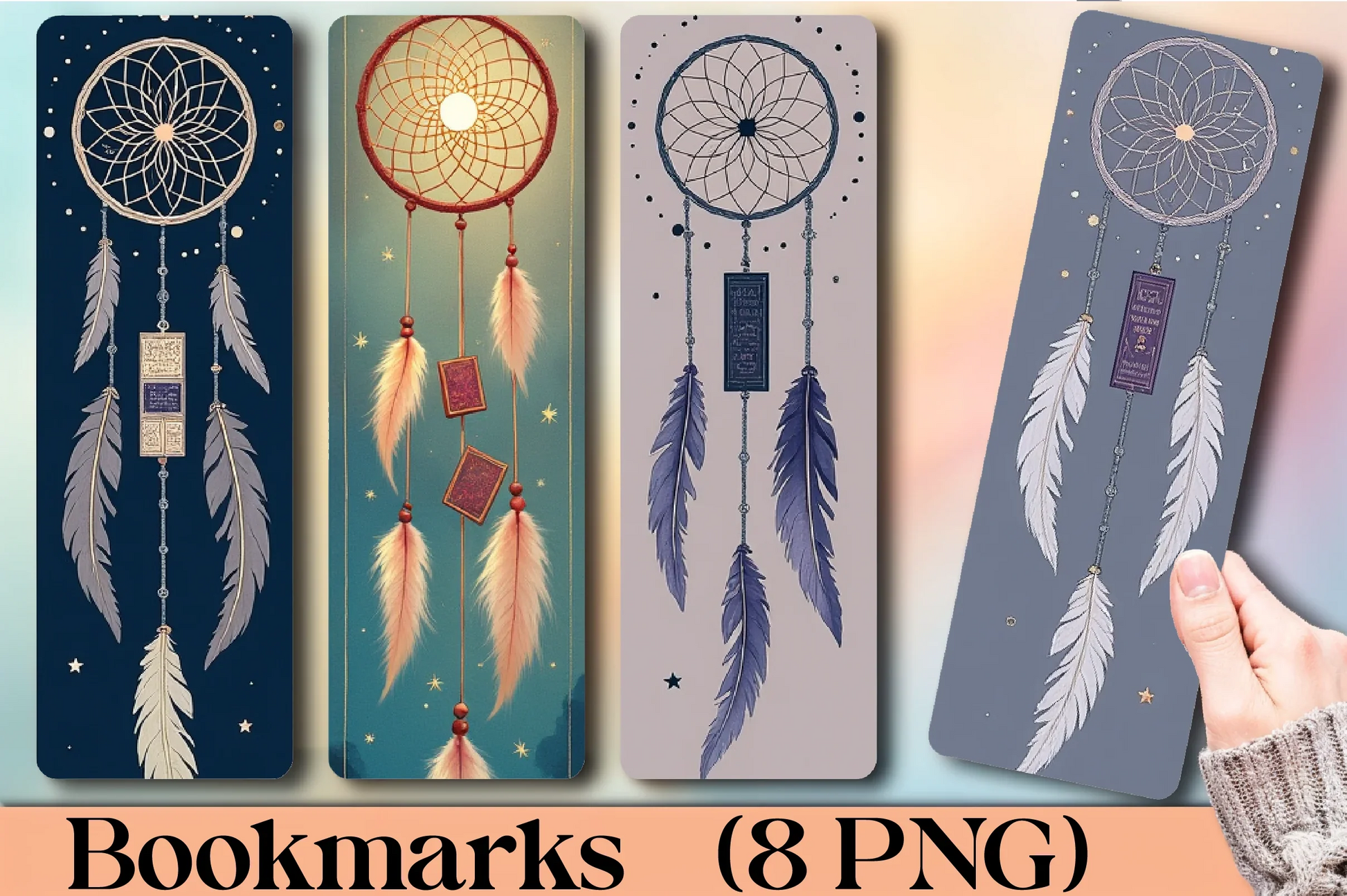 Dreamcatcher Stories Bookmark Journal - CraftNest - Digital Crafting and Art