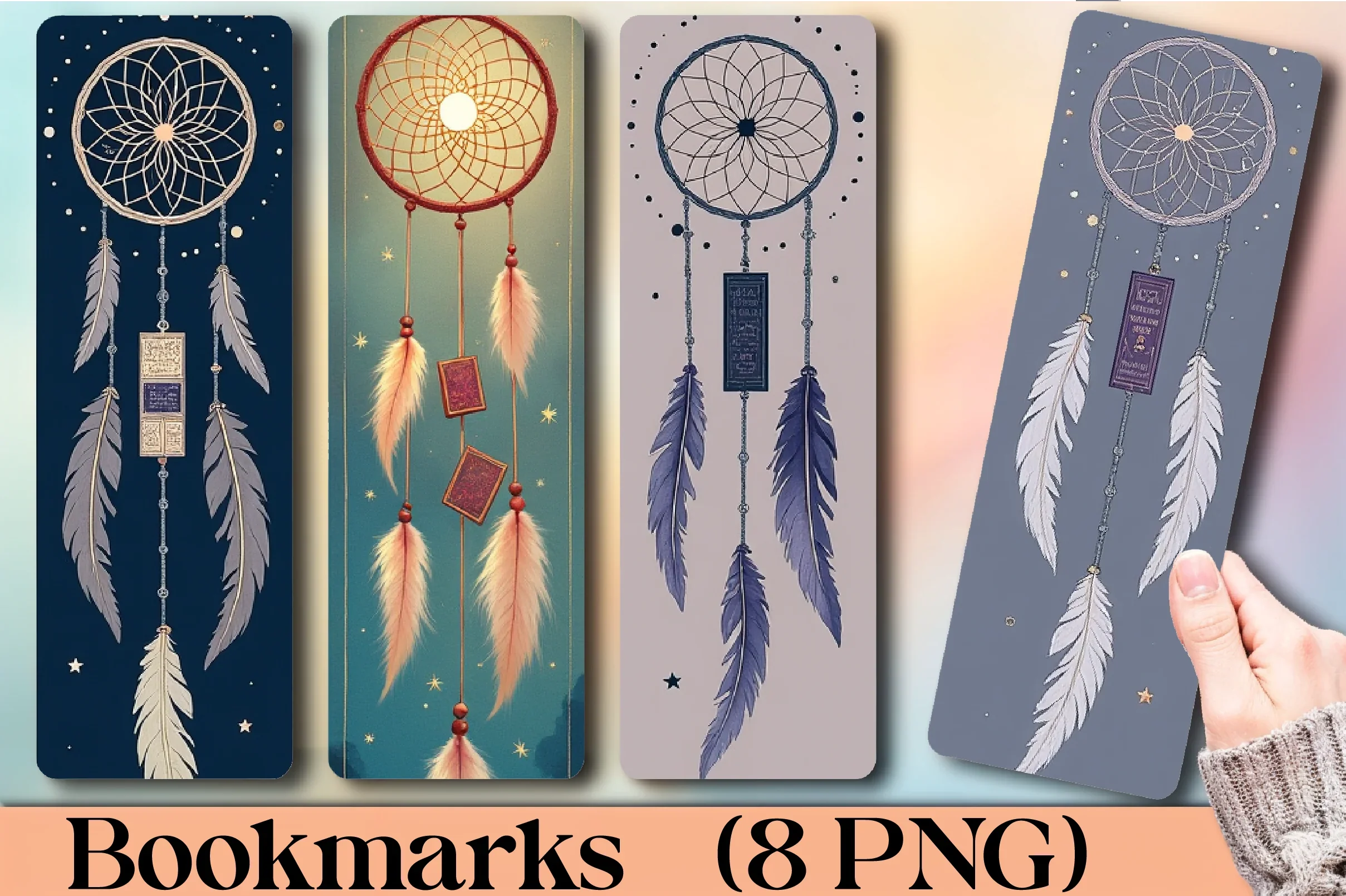 Dreamcatcher Stories Bookmark Journal - CraftNest - Digital Crafting and Art