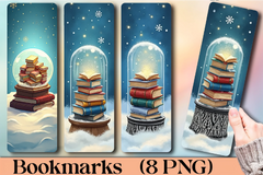 Snow Globe Stories Bookmark Journal - CraftNest - Digital Crafting and Art