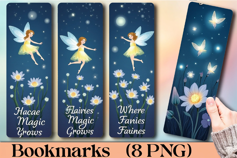 Fairy Dance Bookmark Journal - CraftNest - Digital Crafting and Art