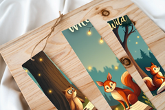 Animal Gathering Bookmark Journal - CraftNest - Digital Crafting and Art