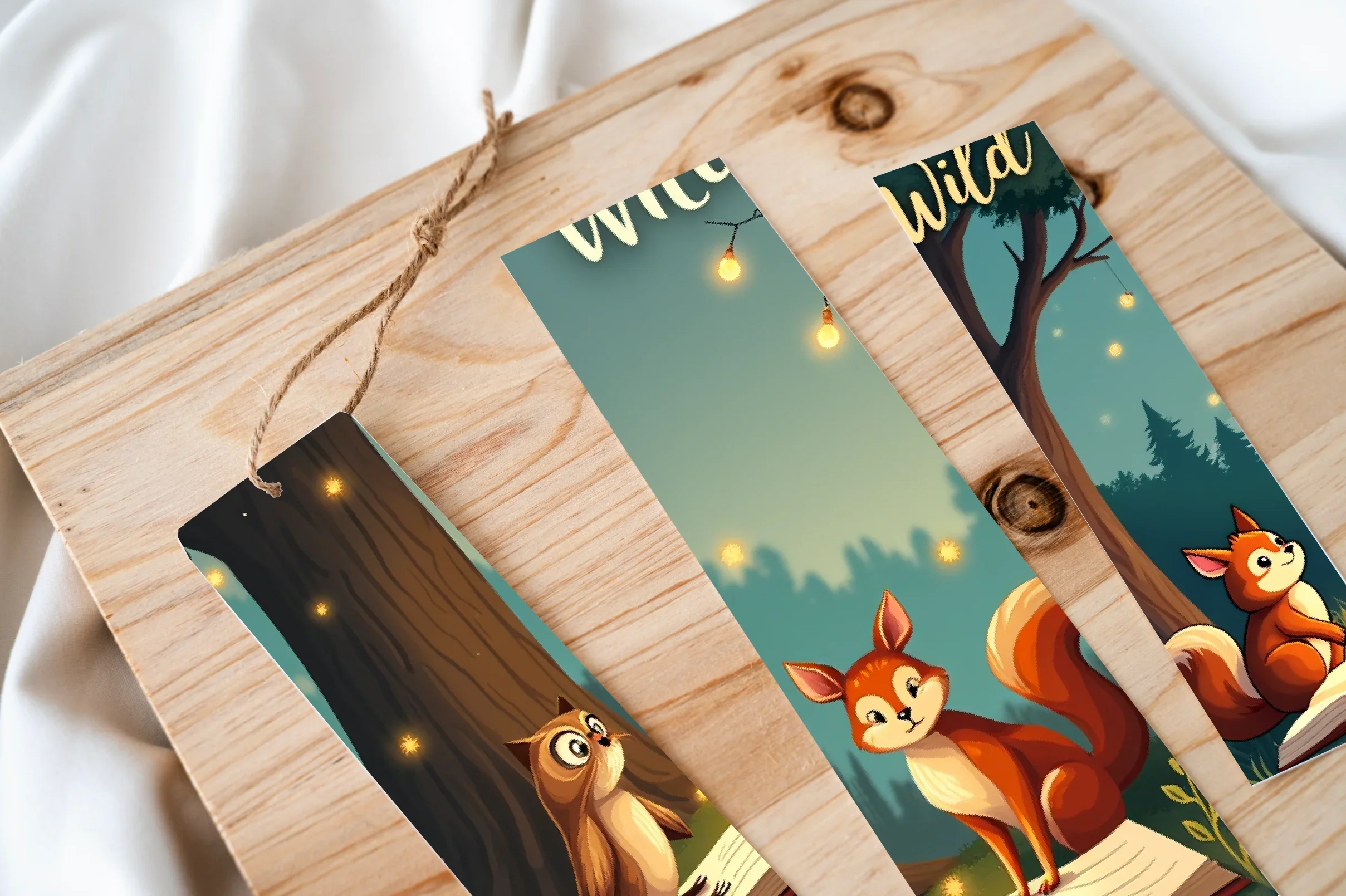 Animal Gathering Bookmark Journal - CraftNest - Digital Crafting and Art