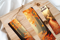 Autumn Walk Bookmark Journal - CraftNest - Digital Crafting and Art