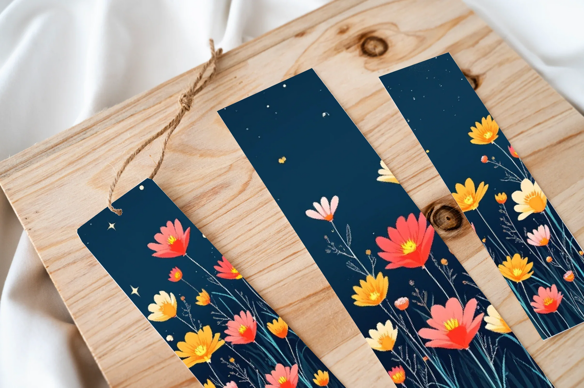 Starry Meadow Bookmark Journal - CraftNest - Digital Crafting and Art