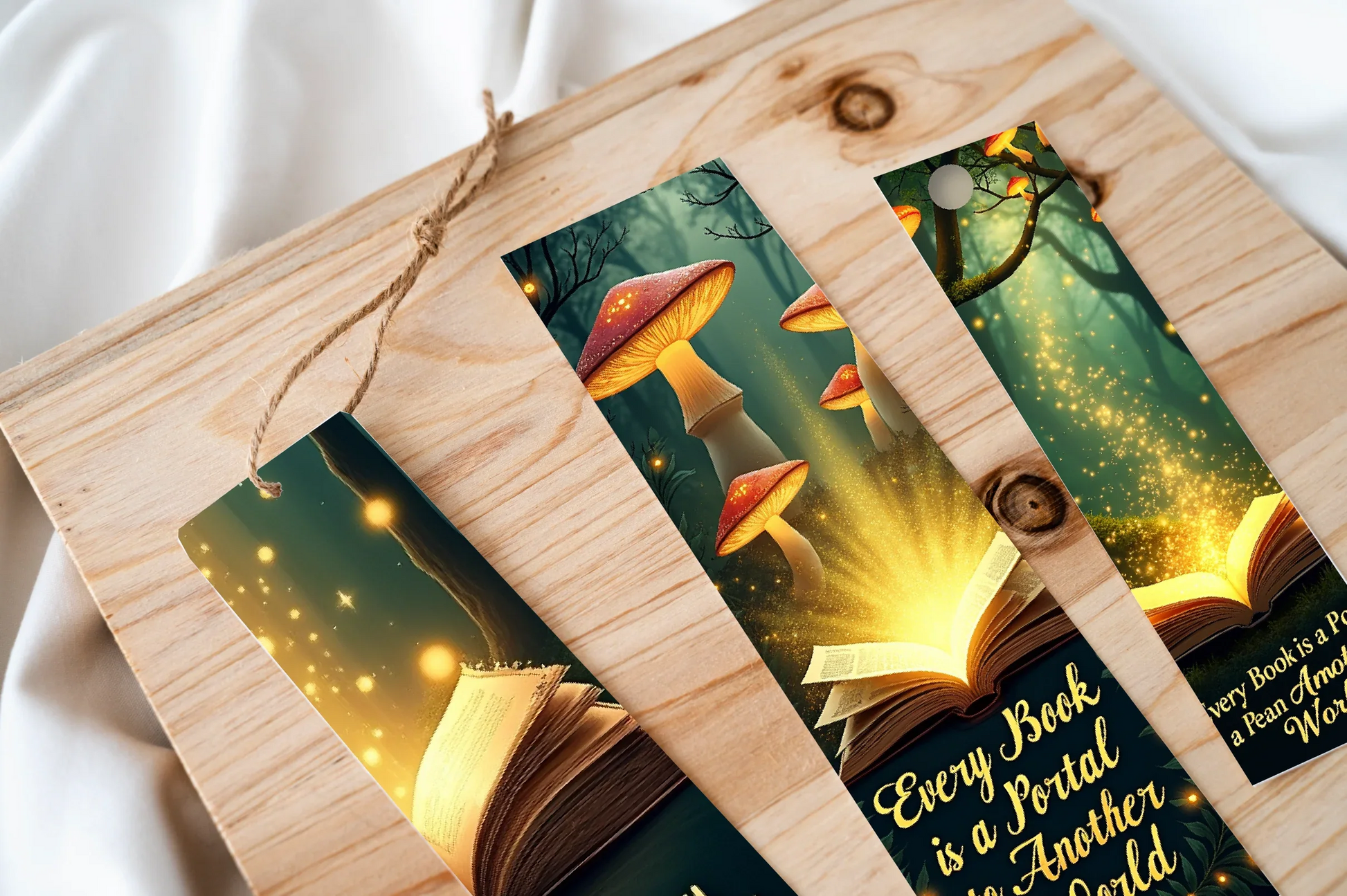 Forest Fantasy Bookmark Journal - CraftNest - Digital Crafting and Art