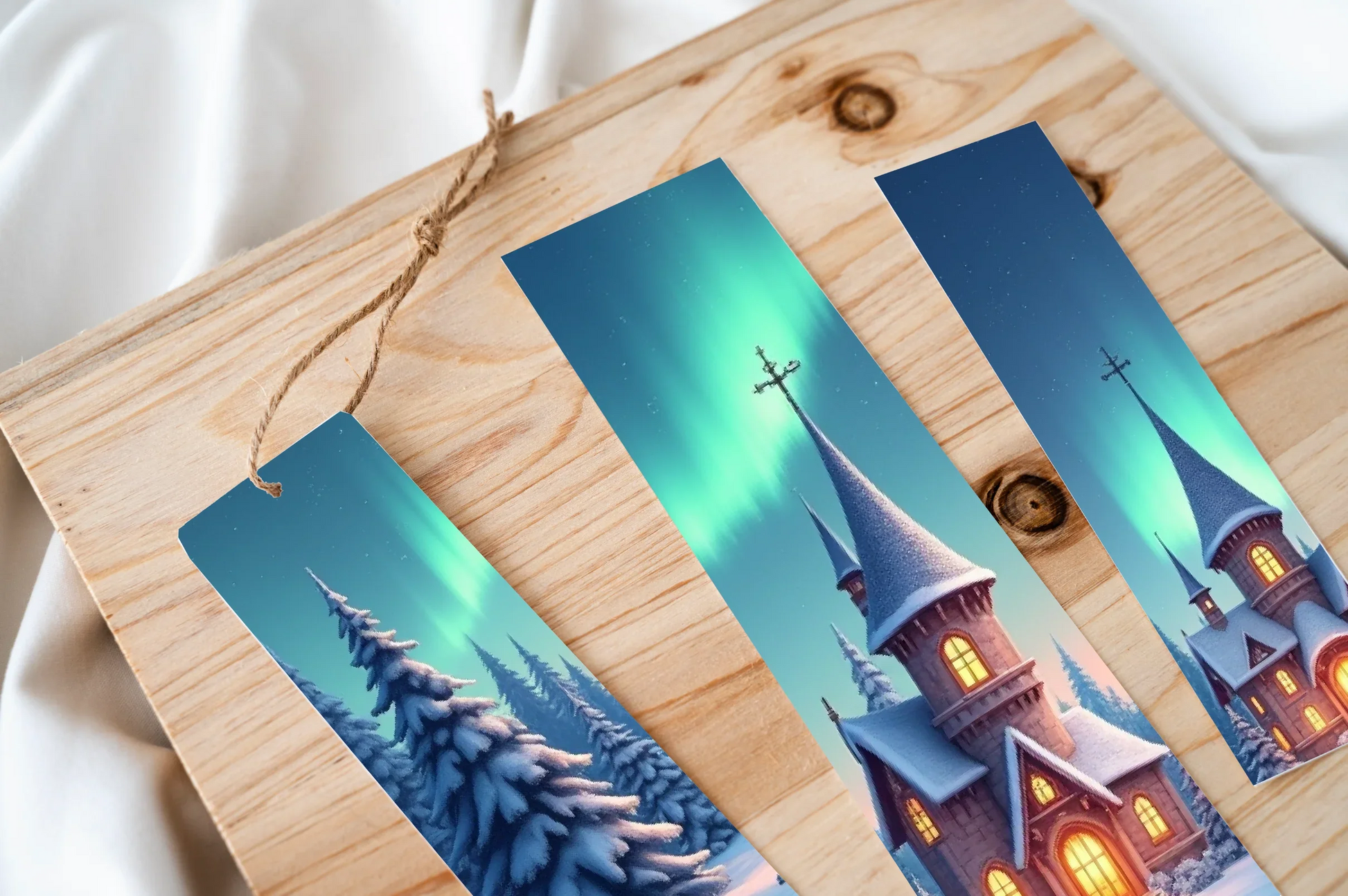 Winter Wonderland Bookmark Journal - CraftNest - Digital Crafting and Art
