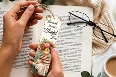Garden Tea Party Bliss Bookmark Journal - CraftNest - Digital Crafting and Art