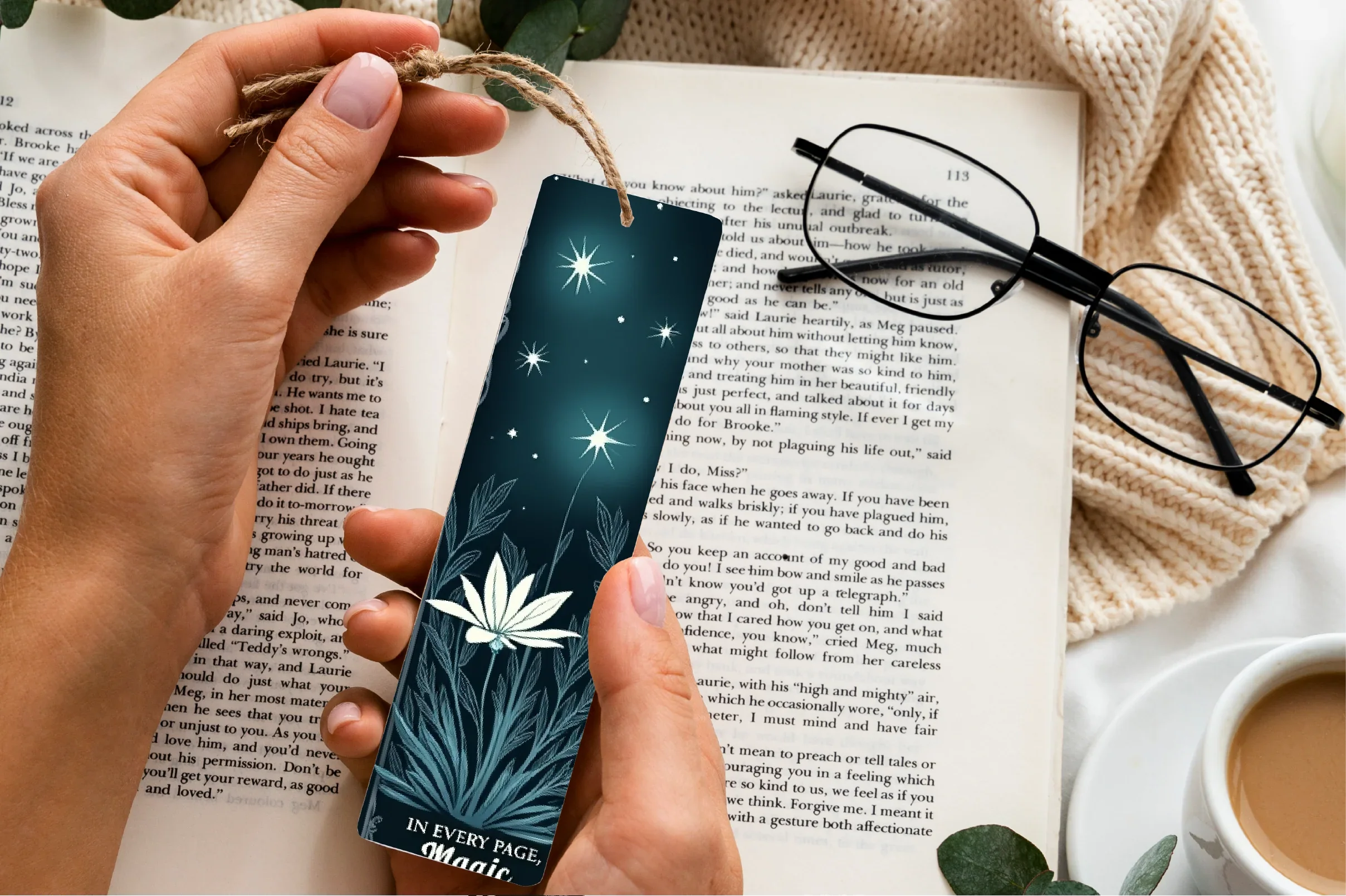 Midnight Garden Mystique Bookmark Journal - CraftNest - Digital Crafting and Art