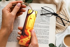 Autumn Walk Bookmarks Journal - CraftNest - Digital Crafting and Art