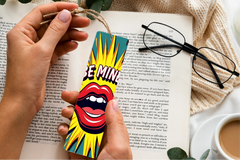 Valentine's Day Pop Art Bookmark Journal - CraftNest - Digital Crafting and Art