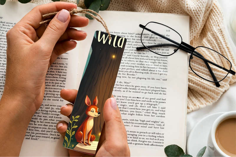 Animal Gathering Bookmark Journal - CraftNest - Digital Crafting and Art