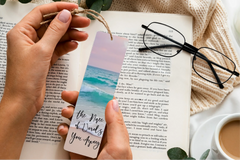 Ocean Breeze Serenity Bookmark Journal - CraftNest - Digital Crafting and Art