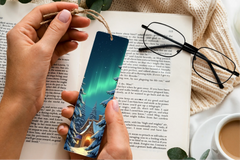 Winter Wonderland Bookmark Journal - CraftNest - Digital Crafting and Art