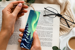Aurora Borealis Bookmark Journal - CraftNest - Digital Crafting and Art