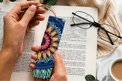 Kaleidoscope Mandala Bookmark Journal - CraftNest - Digital Crafting and Art