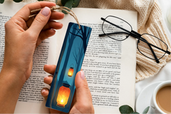 Lanterns In The Dark Bookmark Journal - CraftNest - Digital Crafting and Art