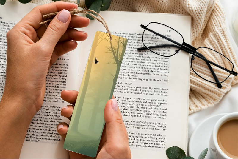 Forest of Words Bookmark Journal - CraftNest - Digital Crafting and Art