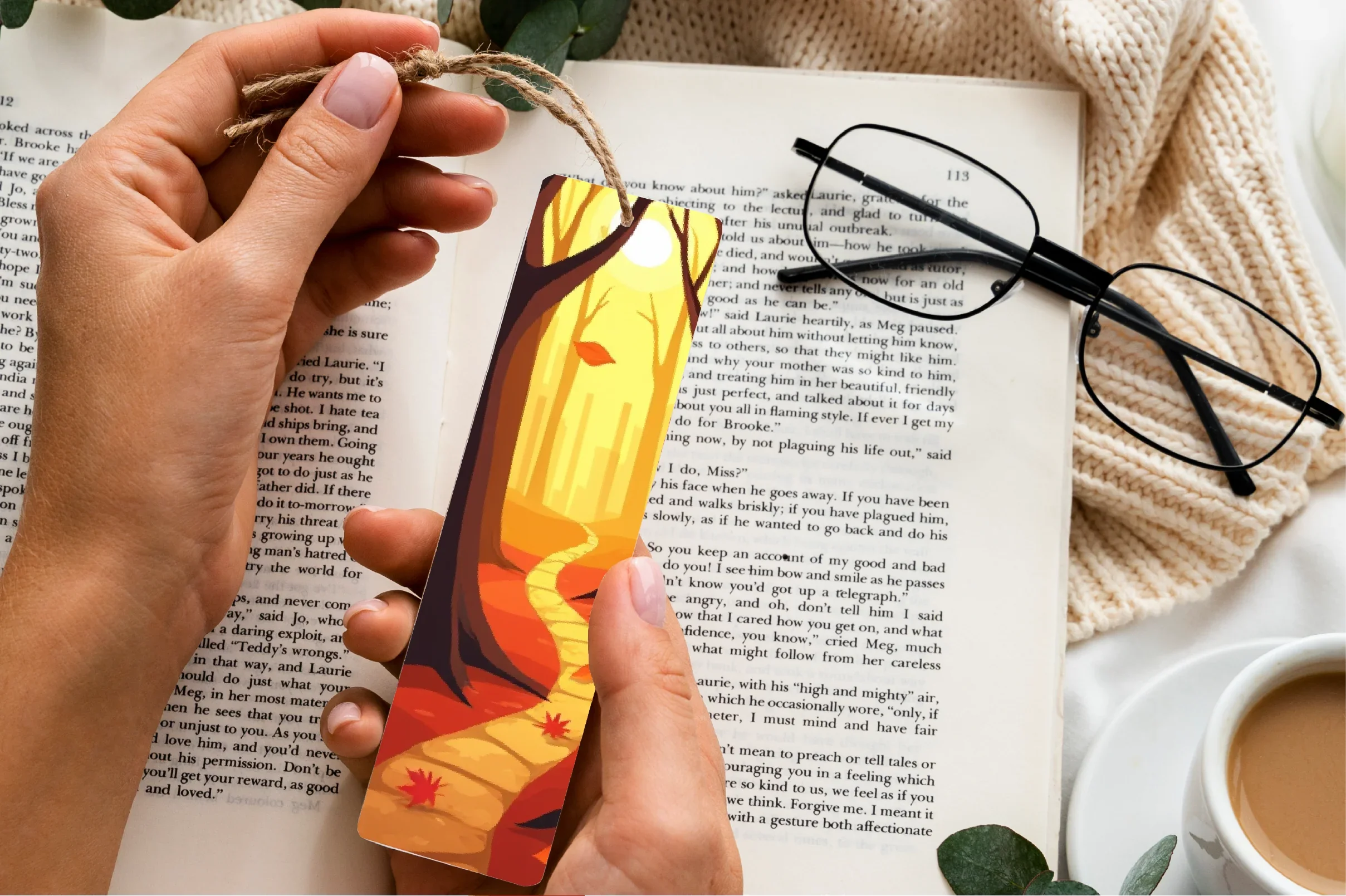 Blooming Lotus Pond Bookmark Journal - CraftNest - Digital Crafting and Art