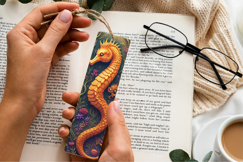 Underwater Fantasy Bookmark Journal - CraftNest - Digital Crafting and Art