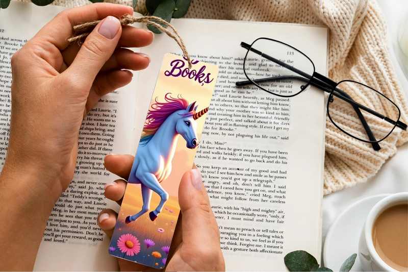 Magical Unicorn Escape Bookmark Journal - CraftNest - Digital Crafting and Art