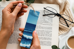 Nighttime Lighthouse Glow Bookmark - CraftNest - Digital Crafting and Art