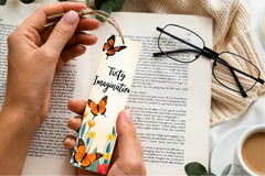 Butterfly Garden Escape Bookmark Journal - CraftNest - Digital Crafting and Art