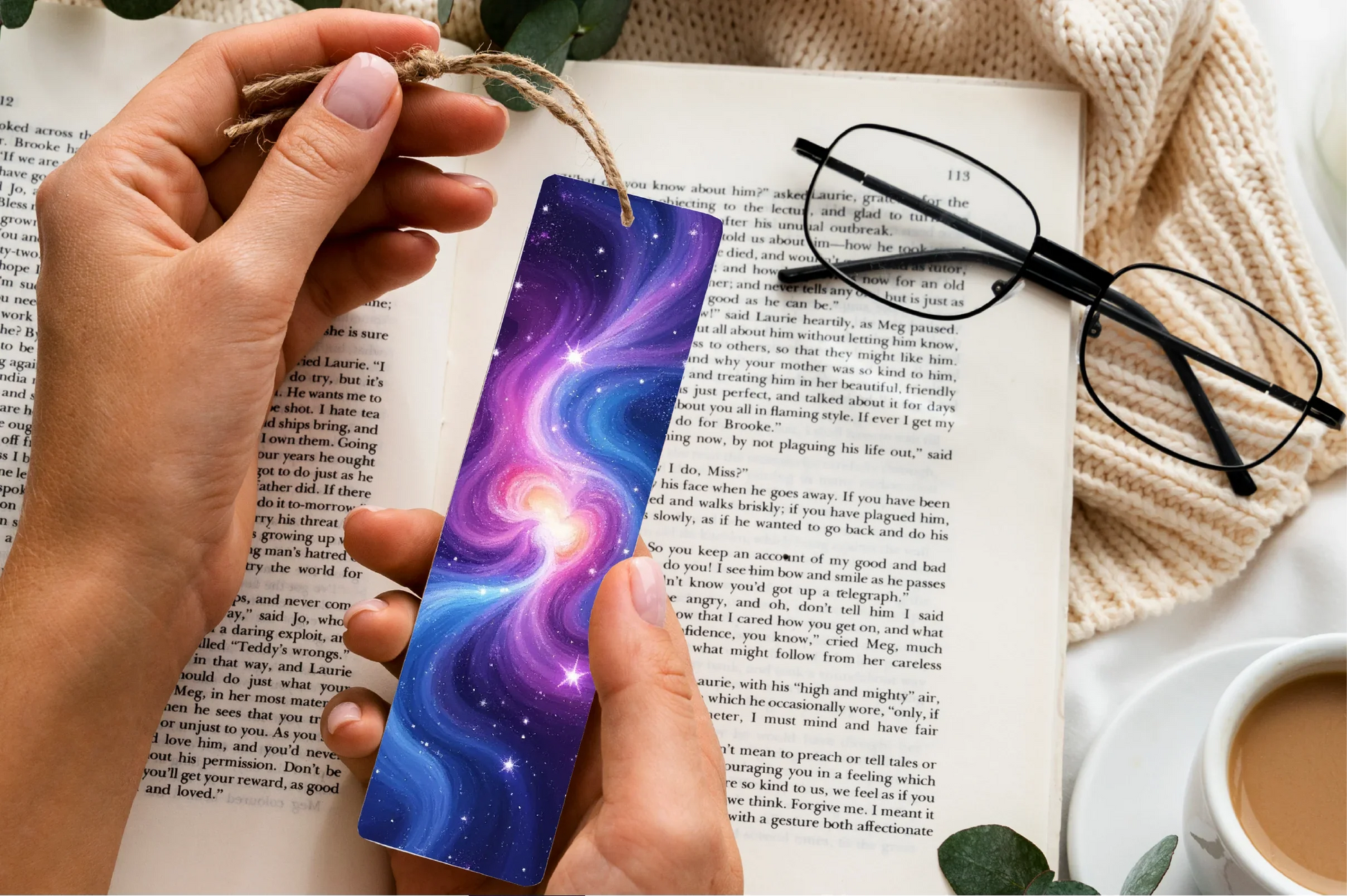 Dreamy Galaxy Bookmarks Journal - CraftNest - Digital Crafting and Art