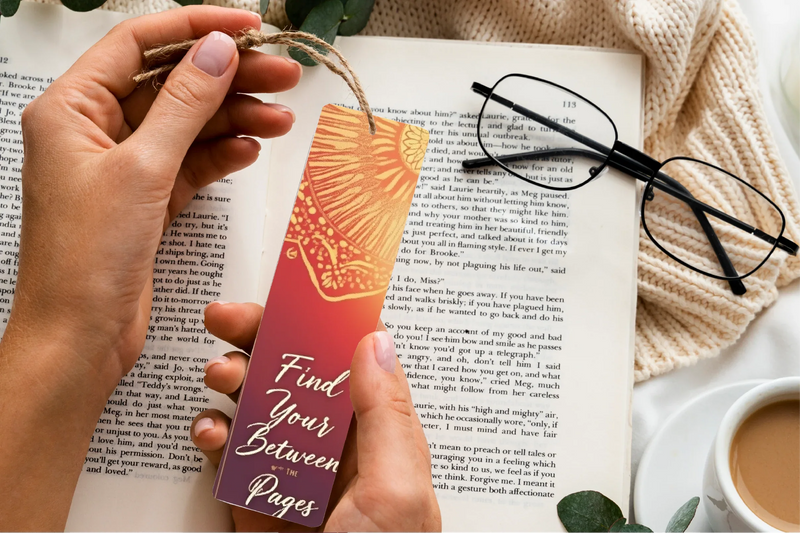 Boho Mandala Serenity Bookmark - CraftNest - Digital Crafting and Art