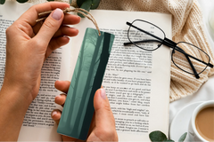 Mystic Foggy Woods Bookmark Journal - CraftNest - Digital Crafting and Art