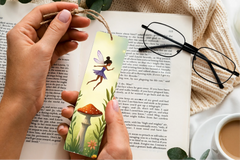 Forest Fairy Glade Bookmark Journal - CraftNest - Digital Crafting and Art
