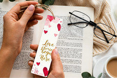 Love Stories Bookmark Journal - CraftNest - Digital Crafting and Art