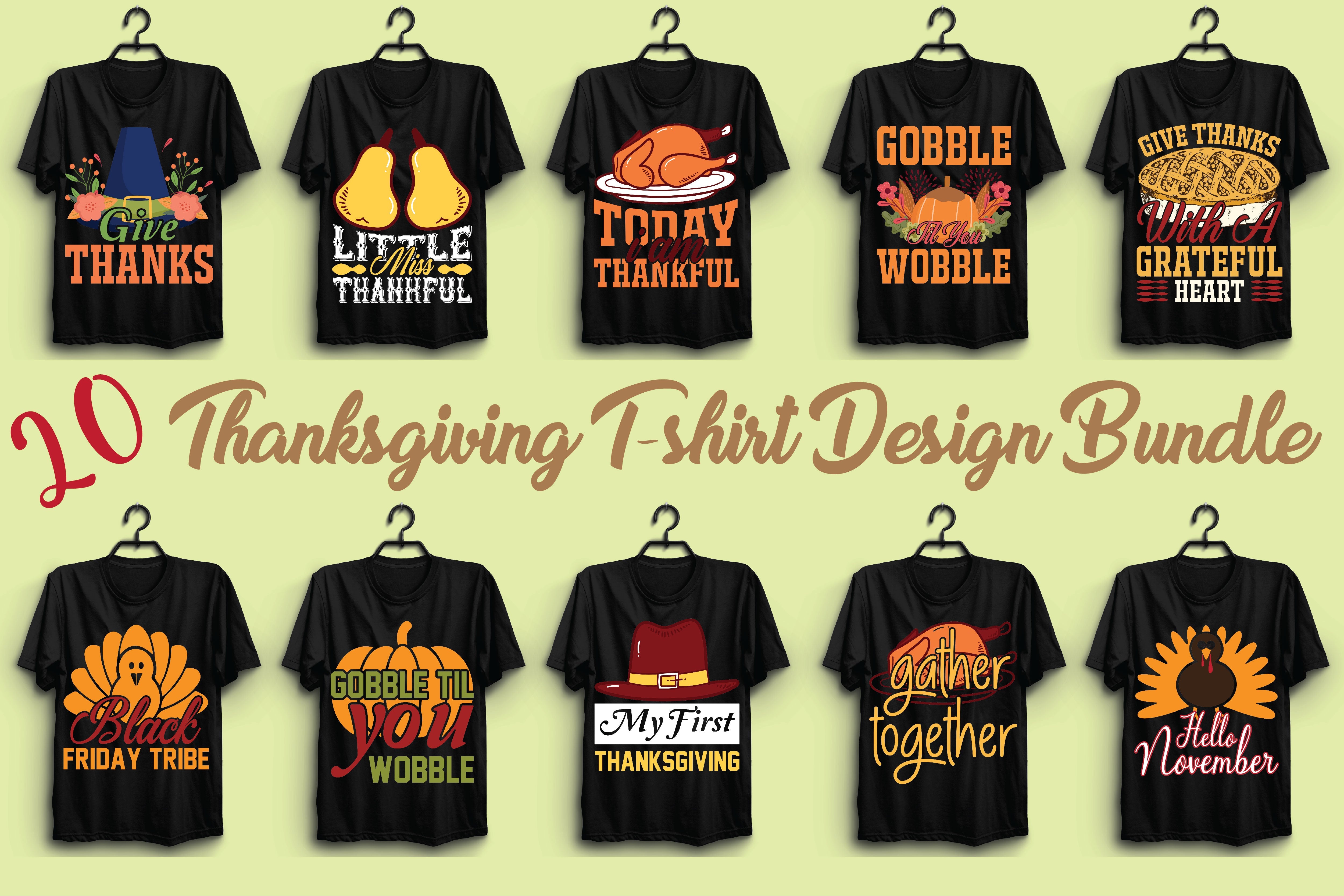 Thanksgiving T Shirt Bundle 6