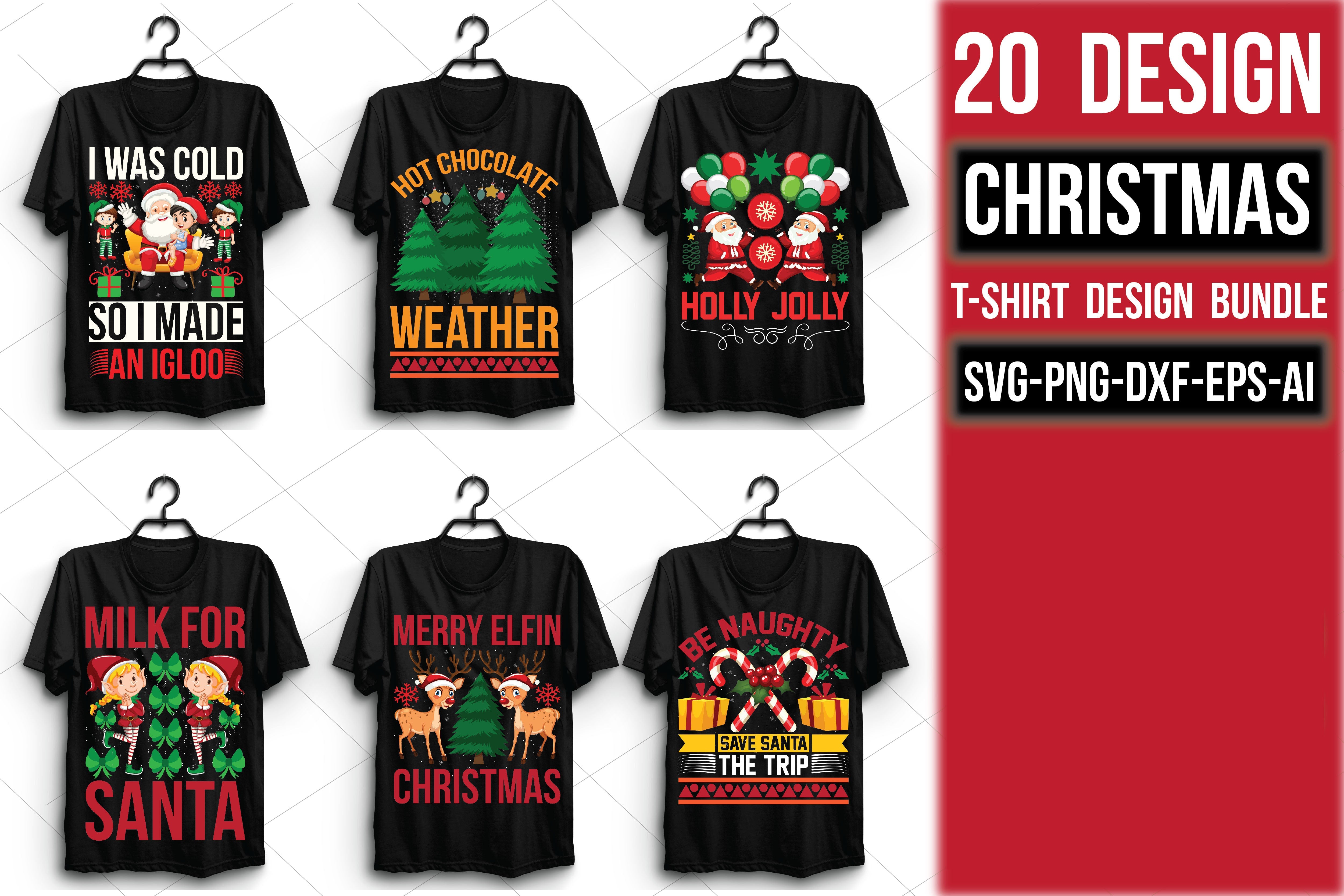 Christmas T Shirt Bundle 21